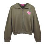 Frogbox • groene hoodie • S, Kleding | Dames, Truien en Vesten, Verzenden, Nieuw, Maat 36 (S), Frogbox