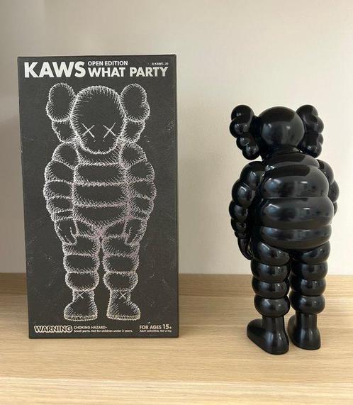 Kaws (1974) - What Party Black, Antiek en Kunst, Kunst | Schilderijen | Modern