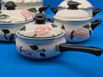 Villeroy & Boch – Kochgeschirr-Set „Wildrose“ – Emaille,, Antiek en Kunst