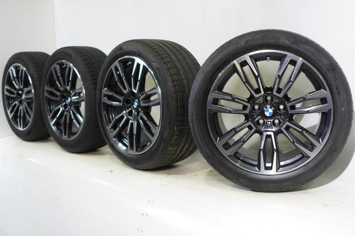 BMW 5 serie i5 G60 G61 935M 19 inch velgen Hankook Zomerband, Auto-onderdelen, Banden en Velgen, Velg(en), Gebruikt, 19 inch, Zomerbanden