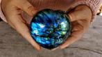 labradoriet Royal Blue + Green Gold kleur Hart - Hoogte: 7, Nieuw