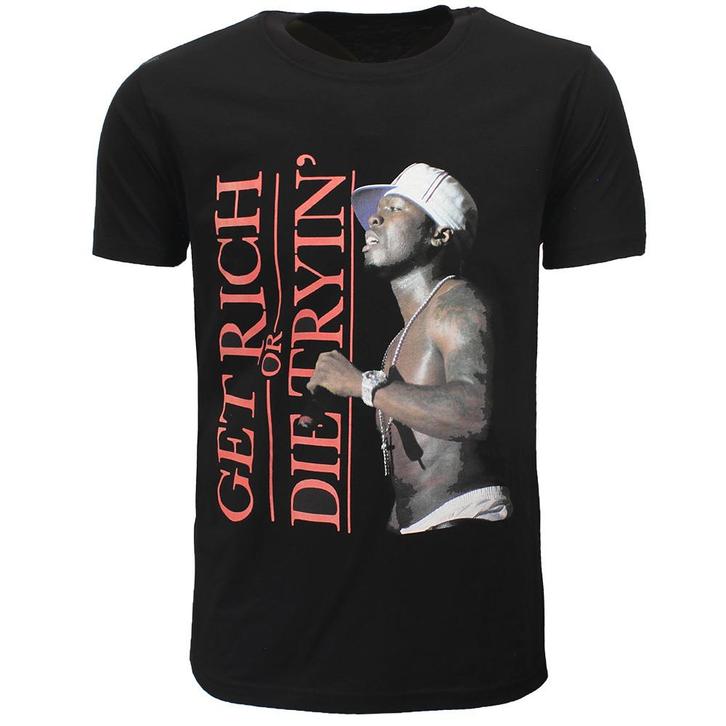 50 Cent Get Rich or Die Tryin’ T-Shirt - Officiële, Kleding | Heren, T-shirts, Verzenden