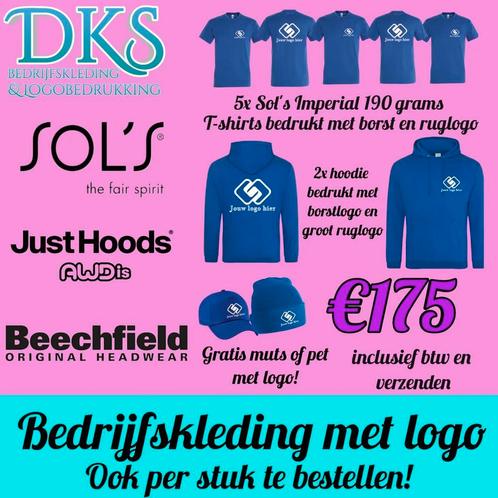 Bedrijfskleding bedrukt met logo, Kleding | Heren, T-shirts, Nieuw, Ophalen of Verzenden
