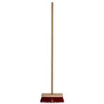 Talen Tools Rode Bezem met Lange Steel - Perfect voor Buiten, Tuin en Terras, Hand-tuingereedschap, Ophalen of Verzenden, Nieuw