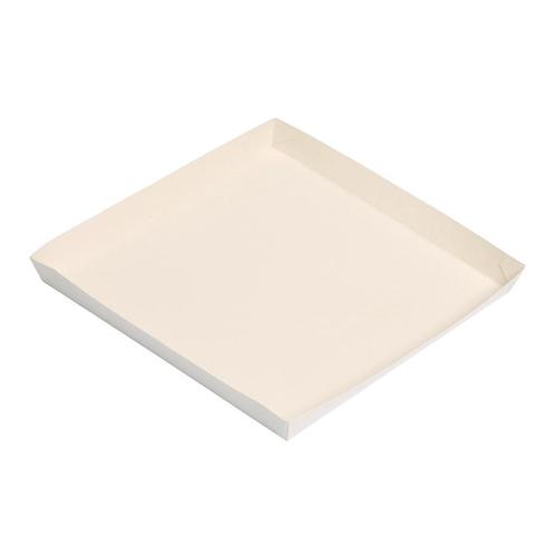 Kartonnen Schaal Conisch 24,5x24,5x2,5cm 150st., Hobby en Vrije tijd, Taarten en Cupcakes maken, Nieuw, Verzenden