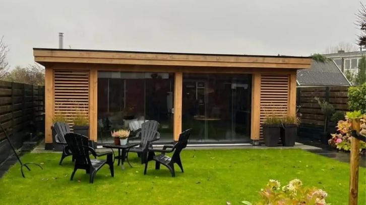 Overkapping met glaswanden 800x400cm type Zavi, Tuin en Terras, Overkappingen, Ophalen of Verzenden