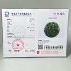 Green Tara Dragon Pendant - Gecertificeerde nefriet jade -