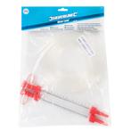 Silverline Slangwaterpas - Flexibele PVC - 10 meter - Met..., Ophalen of Verzenden, Nieuw