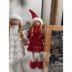 Ruhhy Fairy Rode Kerstfiguur - Fee/Angel/Elf met Glitterv..., Ophalen of Verzenden, Nieuw