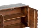 Massief houten dressoir HURRICANE 175cm bruin acacia, Ophalen of Verzenden, Nieuw