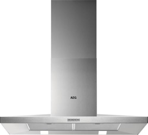 AEG DKB4950M afzuigkap wand roestvrijstaal, Witgoed en Apparatuur, Afzuigkappen, Vrijstaand, Wandschouwkap, Nieuw, Recirculatie