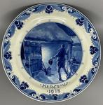 De Porceleyne Fles, Delft - P.F. Vreeswijk - Bord -, Antiek en Kunst