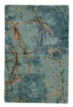 Vloerkleed MOMO Rugs Boulder Turquoise Cumin, Huis en Inrichting, Stoffering | Tapijten en Kleden, Nieuw, Vierkant, 150 tot 200 cm