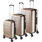 Kofferset Brice 3-delig, TSA-slot - champagne, Sieraden, Tassen en Uiterlijk, Uiterlijk | Cosmetica en Make-up, Verzenden, Nieuw