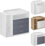Infantastic® Aankleedcommode -met aankleedkussen, 3 laden, 3, Huis en Inrichting, Verzenden, Nieuw