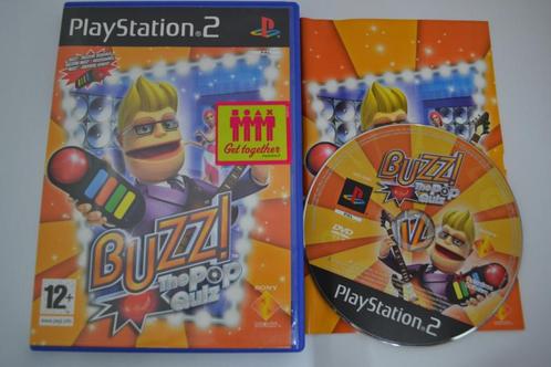 Buzz! The Pop Quiz (PS2 PAL), Spelcomputers en Games, Games | Sony PlayStation 2, Zo goed als nieuw, Verzenden