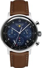 Bauhaus 2086-3 Dessau solar chronograaf horloge, Overige merken, Staal, Verzenden, Polshorloge
