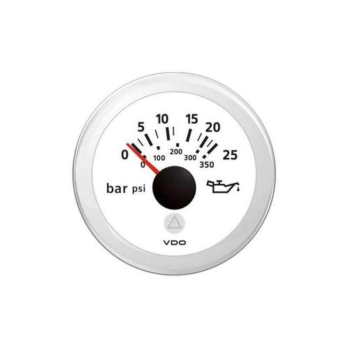VDO oliedrukmeter 12/24V wit, Watersport en Boten, Accessoires en Onderhoud, Verzenden