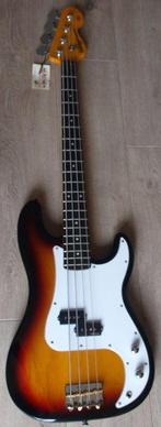 Vintage - V4 SB P-Bass in Sunburst - - Elektrische basgitaar, Nieuw