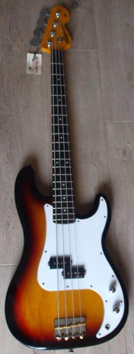 Vintage - V4 SB P-Bass in Sunburst - - Elektrische basgitaar, Muziek en Instrumenten, Snaarinstrumenten | Gitaren | Akoestisch