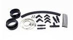 Torque Solution Turbo Inlet Hose Black (Recirc): 02-07 WRX /, Ophalen of Verzenden