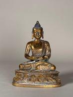 Figuur - bronze buddha - bronzen - China - Qing Dynastie, Antiek en Kunst