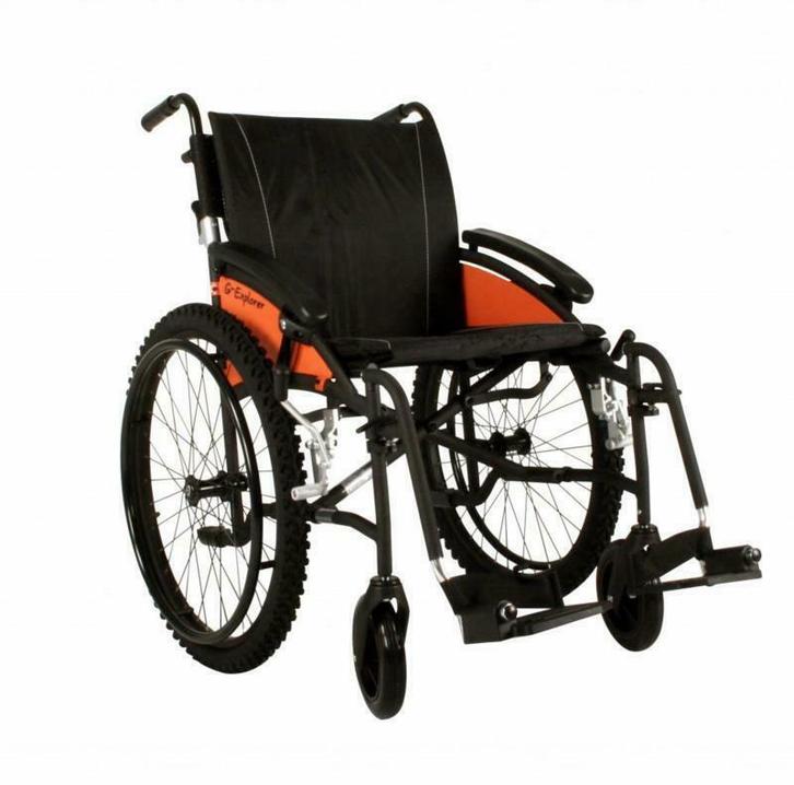 Rolstoel Excel G-Explorer (Nieuw), Diversen, Rolstoelen, Handbewogen rolstoel, Nieuw, Inklapbaar, Ophalen of Verzenden