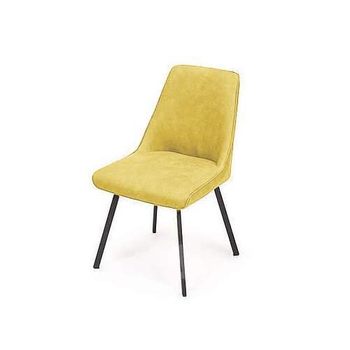 Eetkamerstoel Medemblik - eetkamerstoelen - Geel, Huis en Inrichting, Stoelen, Nieuw, Stof