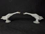 Lladró - sculptuur, Paire de sculptures en porcelaine – Oies, Antiek en Kunst, Antiek | Glas en Kristal