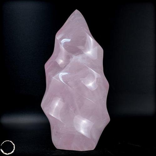 Natuurlijke rozenkwarts van de eerste kwaliteit Vlam- 781.81, Verzamelen, Mineralen en Fossielen