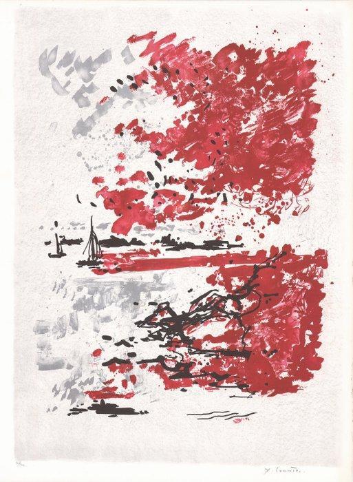 Jean-Yves Commère (1920-1986) - Voiliers en bord de mer, Antiek en Kunst, Antiek | Overige Antiek