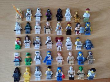 Lego Set - Star Wars, City, Ninjago, Space - Minifigures beschikbaar voor biedingen