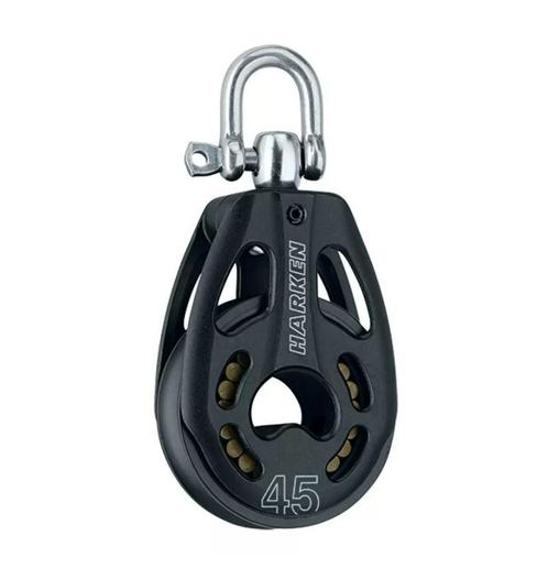 Harken 45mm Black Magic 1-schijfsblok, Watersport en Boten, Accessoires en Onderhoud, Ophalen of Verzenden