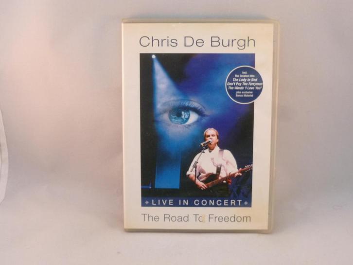 Chris de Burgh - The Road to Freedom (DVD), Cd's en Dvd's, Dvd's | Muziek en Concerten, Zo goed als nieuw, Verzenden