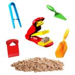 PLAY IT Kinetisch Zand Huis Blokmaker 750gram - Bruin - Spee, Kinderen en Baby's, Speelgoed | Educatief en Creatief, Verzenden