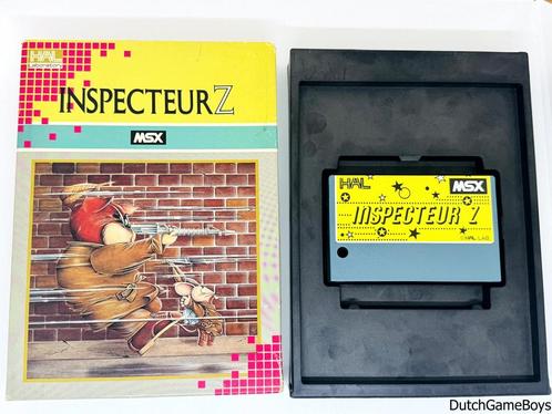MSX - Inspecteur Z, Spelcomputers en Games, Spelcomputers | Overige, Gebruikt, Verzenden