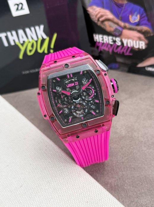 URBN22 - VIBRANT PINK - Zonder minimumprijs - NITRO, Sieraden, Tassen en Uiterlijk, Horloges | Heren