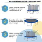 Tweedekans | Coast Veiligheidsnet voor Trampoline Ø487 cm x, Ophalen of Verzenden, Zo goed als nieuw
