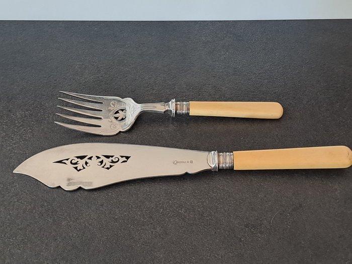 Visbestekset (2) - .925 zilver, Antiek en Kunst, Antiek | Goud en Zilver