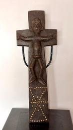 Croix missionnaire Kongo - sculptuur - Democratische, Antiek en Kunst