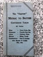 The Express Metric tot British – Conversion tables, Verzenden, Gelezen