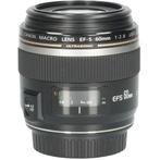 Tweedehands Canon EF-S 60mm f/2.8 Macro USM CM4757, Audio, Tv en Foto, Fotografie | Lenzen en Objectieven, Ophalen of Verzenden