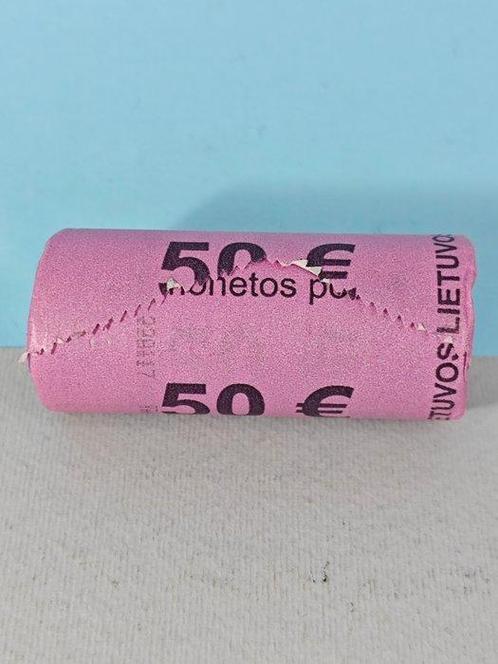 Litouwen. 2 Euro 2022 Erasmus (25 monete) in rotolino, Postzegels en Munten, Munten | Europa | Euromunten