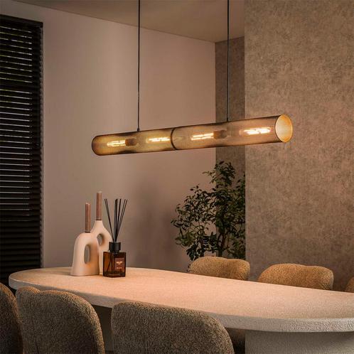 *WOONWINKEL* Hanglamp Rond Metaalgaas Zwart, Huis en Inrichting, Lampen | Hanglampen, Nieuw, Verzenden