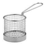 Presenteer mandje RVS - Ø 8cm - met greep, Verzenden, Nieuw in verpakking