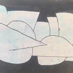 Robert Muller (1920-2003) - Projet de sculpture sur fond