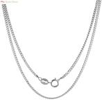 Zilveren gourmet ketting 55 cm lang 1.8 mm breed, Sieraden, Tassen en Uiterlijk, Kettingen, Verzenden, Nieuw, Zilver