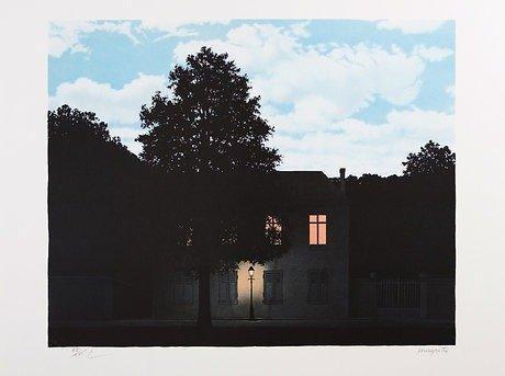René Magritte (1898-1967), daprès - Lempire des Lumières, Antiek en Kunst, Antiek | Overige Antiek