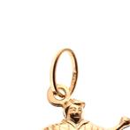18 Krt. Gouden hanger van een voetballer (sport) (sport), Sieraden, Tassen en Uiterlijk, Bedels, Ophalen of Verzenden, Gebruikt