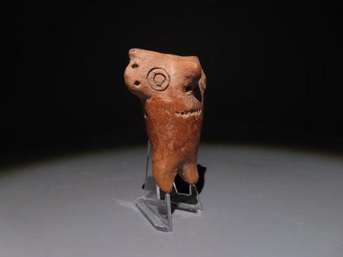 Vicus, Peru Terracotta Figuur. 400-800 n.Chr. 6,1 cm hoog., Verzamelen, Mineralen en Fossielen